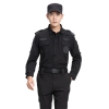 New Design Female Private Security Guard Uniforms Summer Long Sleeves Customized For Sale