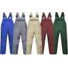 Working Overalls New Design Industrial Suspenders Cargo Bib Pants Coverall Safety Work Trousers