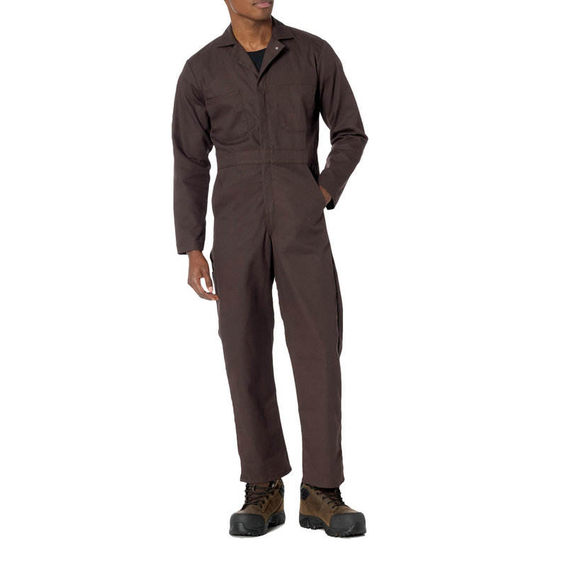 Men's Customized Fabric Long Sleeves Mechanic Workwear Uniforms For Outdoor Use Adult Coveralls