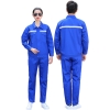 Reflective Stripe Work Wear Uniform Coverall Working Clothes Set For Men Women