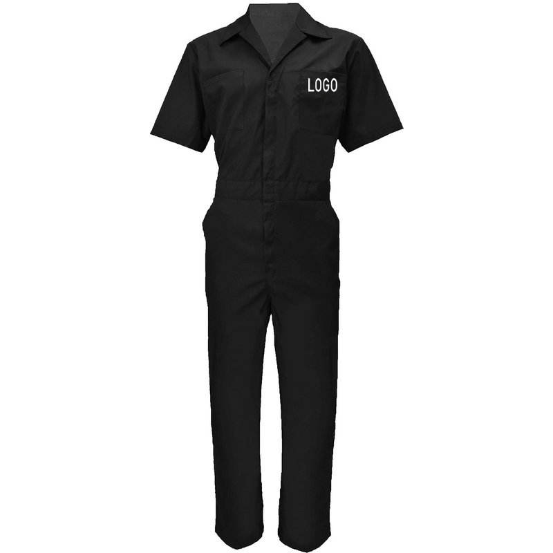 Custom Worker Overall Jumpsuit Auto Repairman Mechanical Work Clothing OEM Service Heavy Duty Overalls
