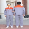 Reflective Stripe Work Wear Uniform Working Clothes Men Set Customization