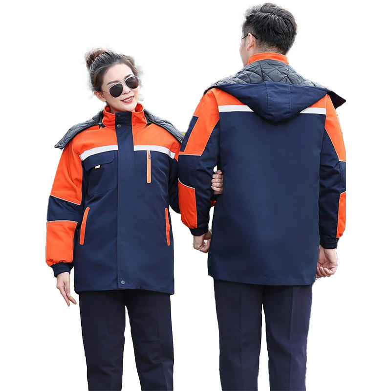 New Design Polyester Cotton Winter Work Suits Customized Work Uniform Jacket