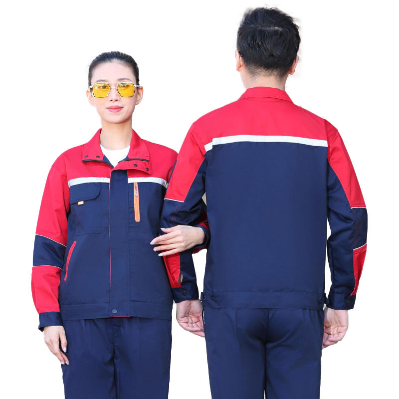 Workshop Clothes Color Work Clothes Uniform Long Sleeve Workwear For Worker