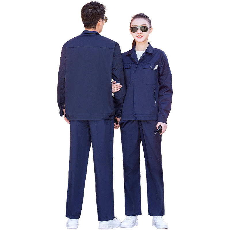 Promotional Custom Logo Workwear Uniforms Business Company Staff Workshop Work Wear Uniform
