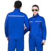 Polyester Cotton Safety Overalls Work Wear Clothes Resistant Construction Uniform With Custom Logo