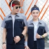 Full Process Polyester Cotton New Design Reflective Work Out Safety Work Clothes Men