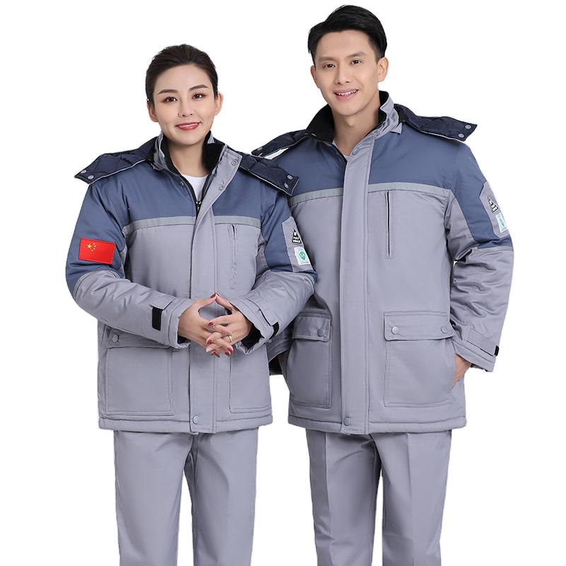 Factory Sales Cold Resistant Fashion Breathable Winter Work Clothes For Men