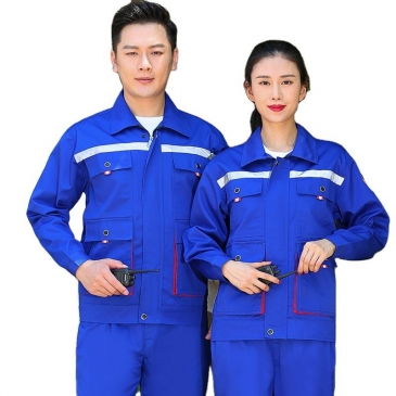 Anti Acid Anti Alkali Anti Static Spring Autumn Work Clothes Suit Men's Labor Insurance Clothing