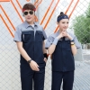Summer Short Sleeves Breathable Comfortable Work Uniforms Suits Shirt Men