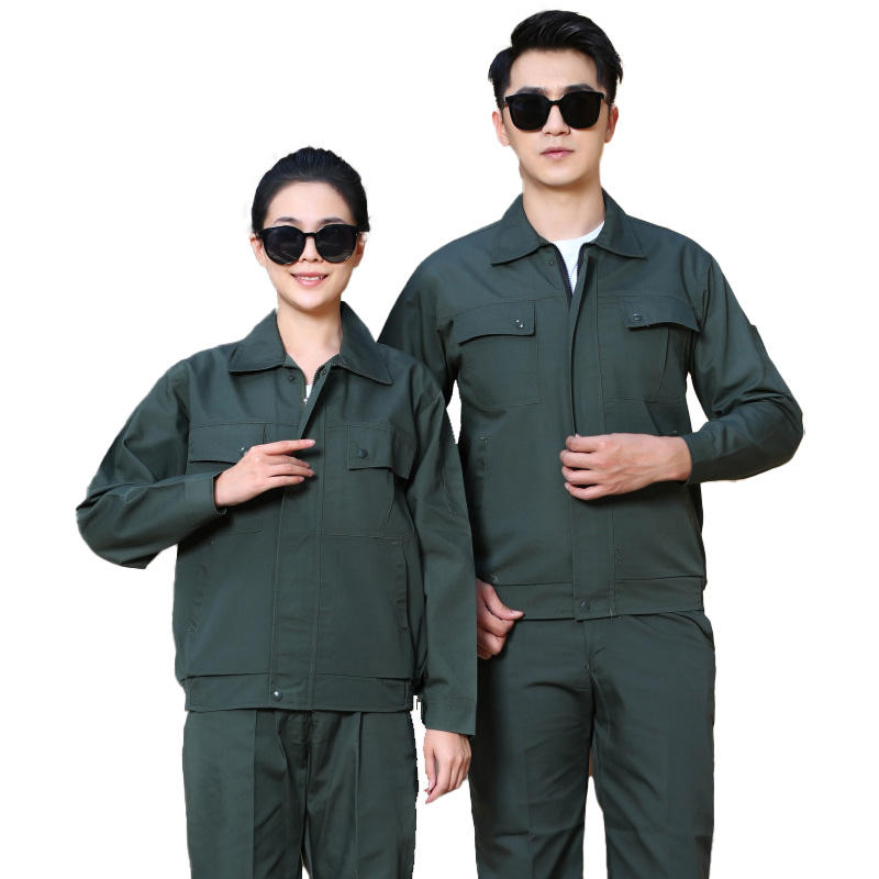 TC80/20 Polyester Cotton Oil Refinery Durable Work Wear Uniforms Customized For Factory