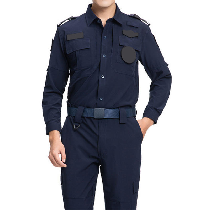 New Design Female Private Security Guard Uniforms Summer Long Sleeves Customized For Sale