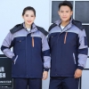 New Design Winter Thick Working Uniforms Engineering Uniform Workwear for Gas Station