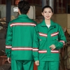 Mechanic Industrial Work Suit Construction Blue Color For Spring and Autumn