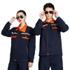 High Quality Two Piece Safety Industrial Safety Work Suits Workwear With Reflectors