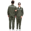 Pure Color Polyester Cotton Twill Welding Work Clothes Coverall Working Uniform Unisex