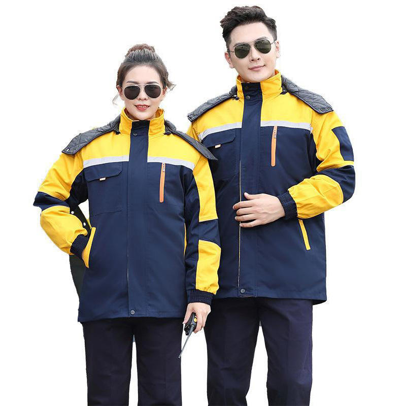 Winter Engineering Workwear Industrial Uniforms Two Pieces Working Clothes