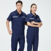 Cotton Fabric European Work Clothes Anti Static Security Guard Uniform For Men
