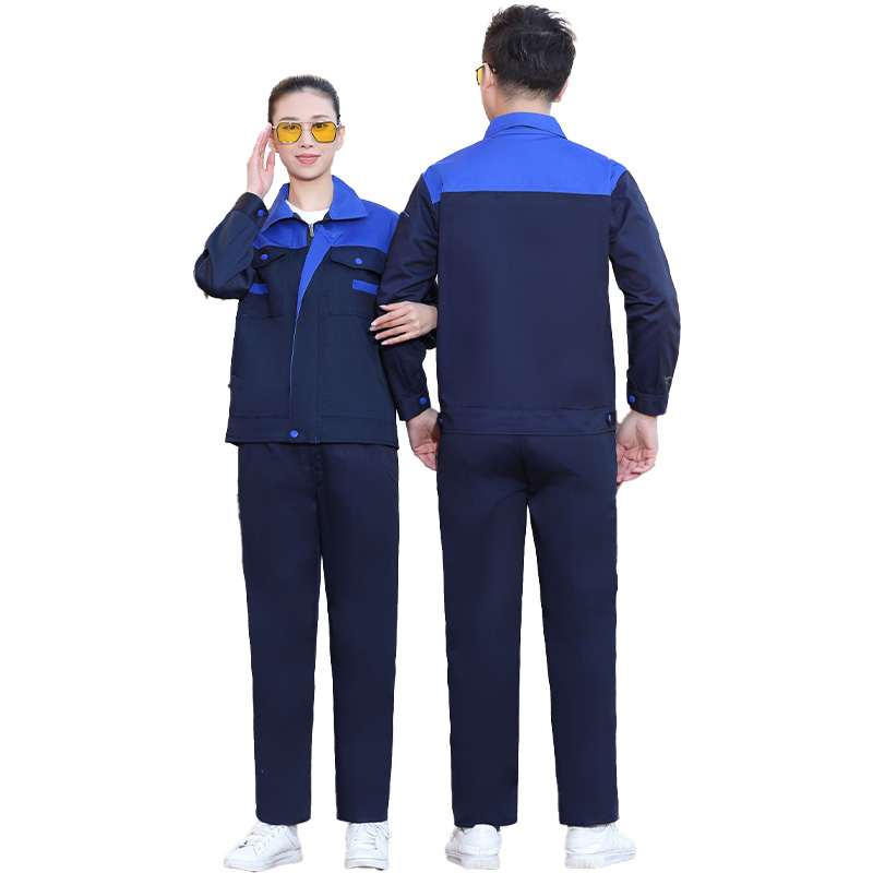 Reflective Stripe Work Wear Uniform Working Clothes Men Set Customization