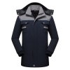 Cotton Polyester Reflective Uniforms Workwear With Pants and Jacket For Cold Resistant