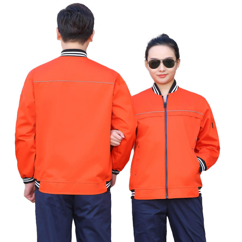 High Visibility Men's Industrial Workwear New Customization Baseball Uniform Design Workwear