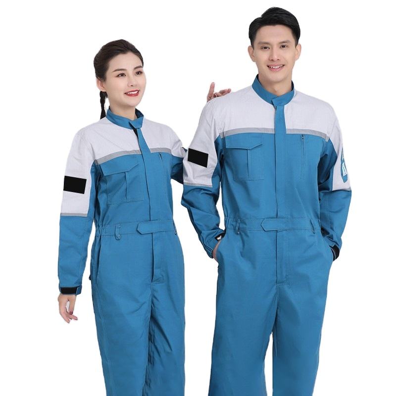 Anti Static Electrician Overall Work Suit Work Uniforms Clothes Customized With Reflectors